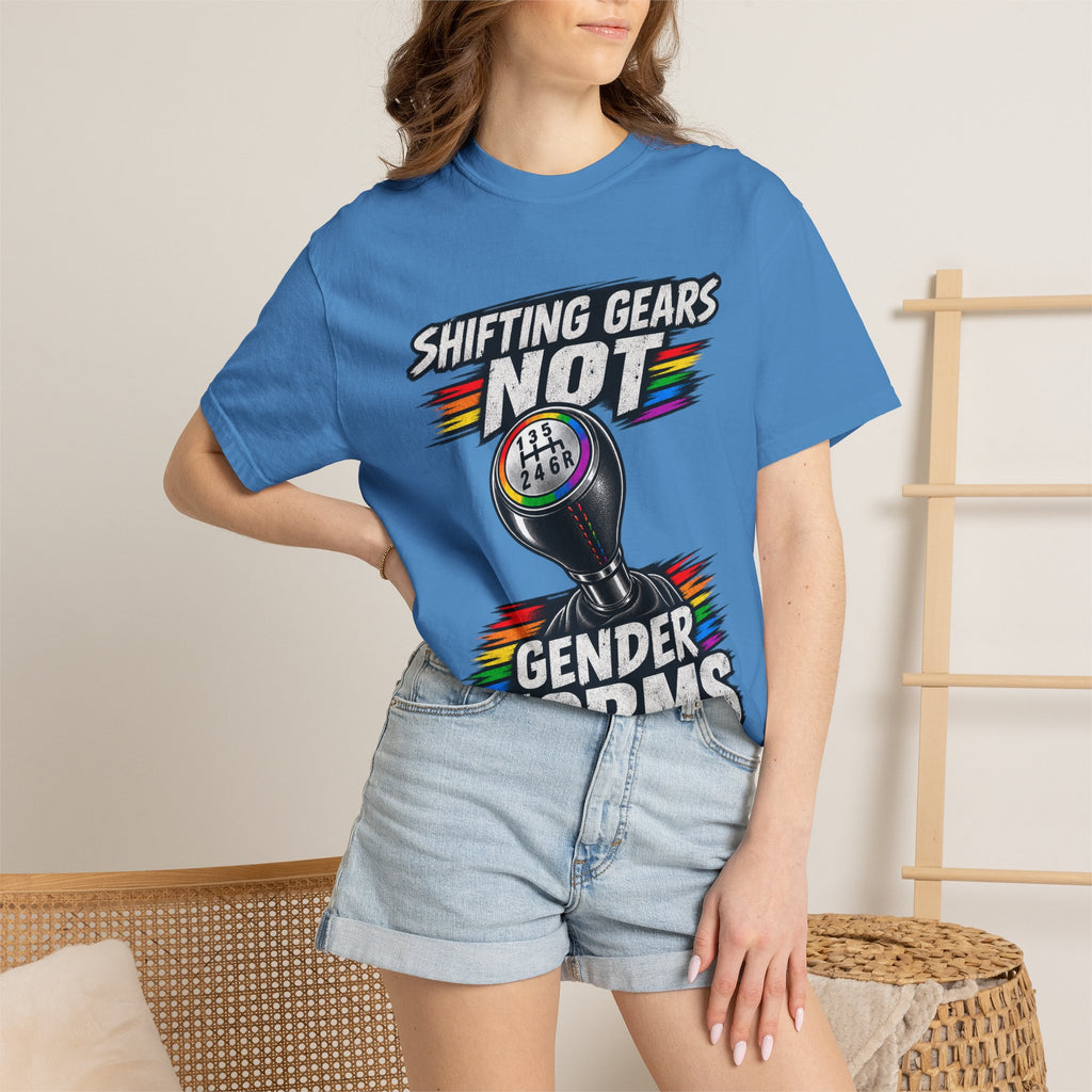 Shifting Gears Not Gender Norms T-Shirt