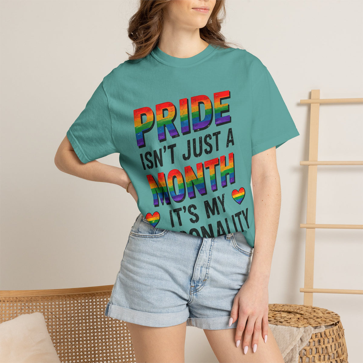 Pride Isn’t Just a Month Tee — Rainbow LGBTQ+ Pride T-Shirt