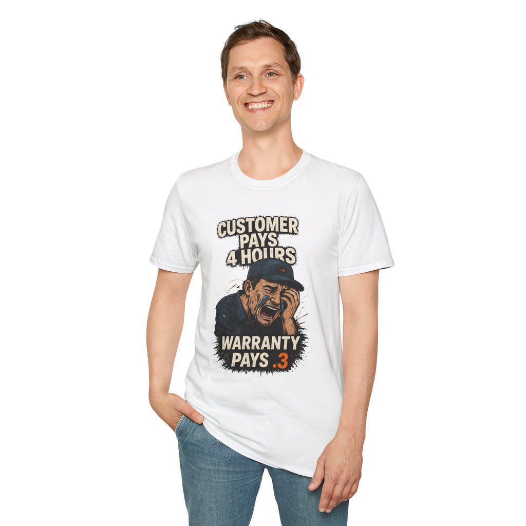 Customer Pay vs Shop Pay Soft Tshirt