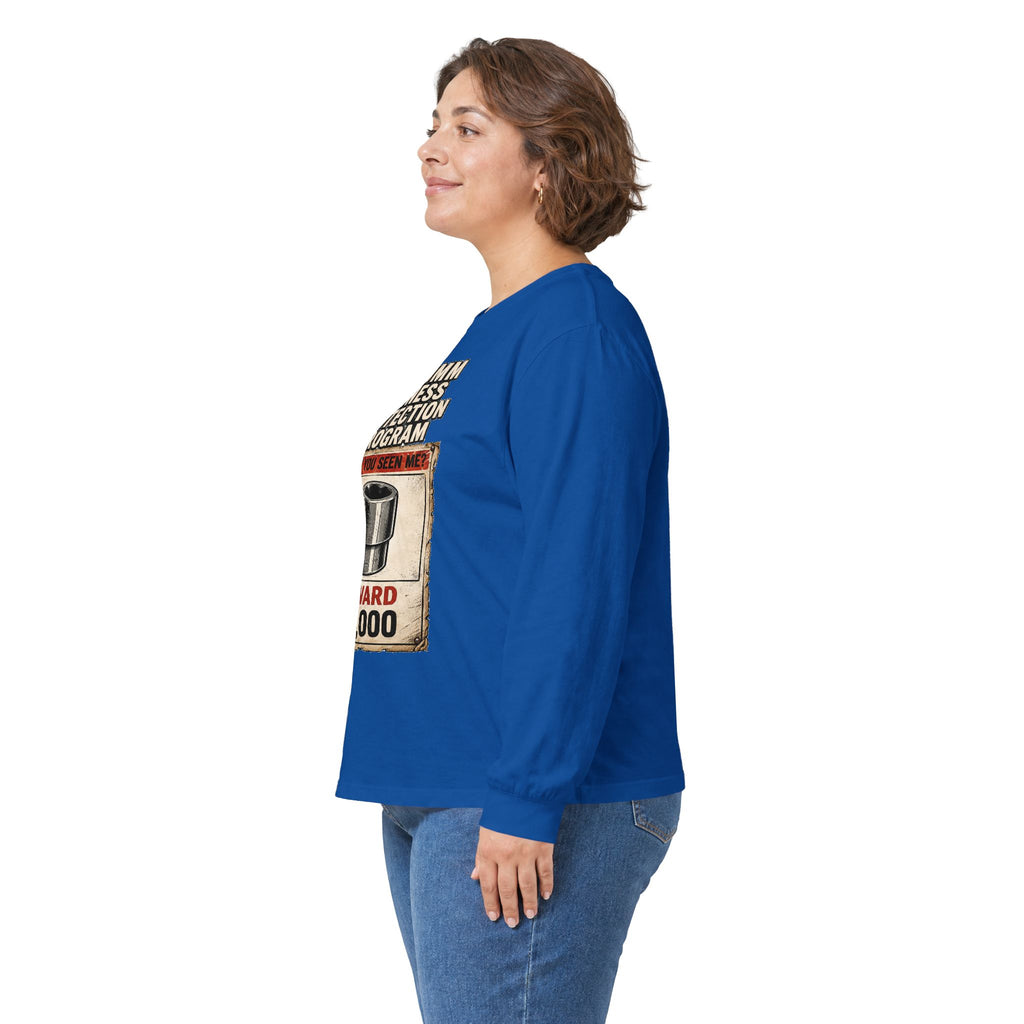 Long Sleeve Tee — “10mm Witness Protection Program” Wanted Poster Design