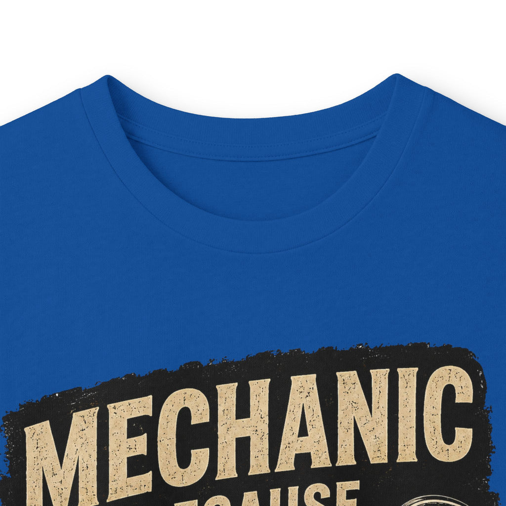 Mechanic Badass Long Sleeve Tee — 'Mechanic Because Badass Miracle Worker' Workshirt