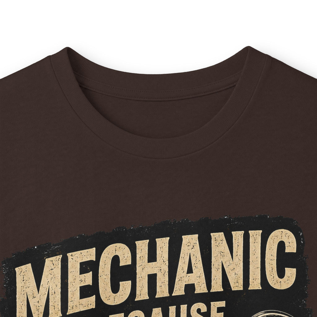 Mechanic Badass Long Sleeve Tee — 'Mechanic Because Badass Miracle Worker' Workshirt