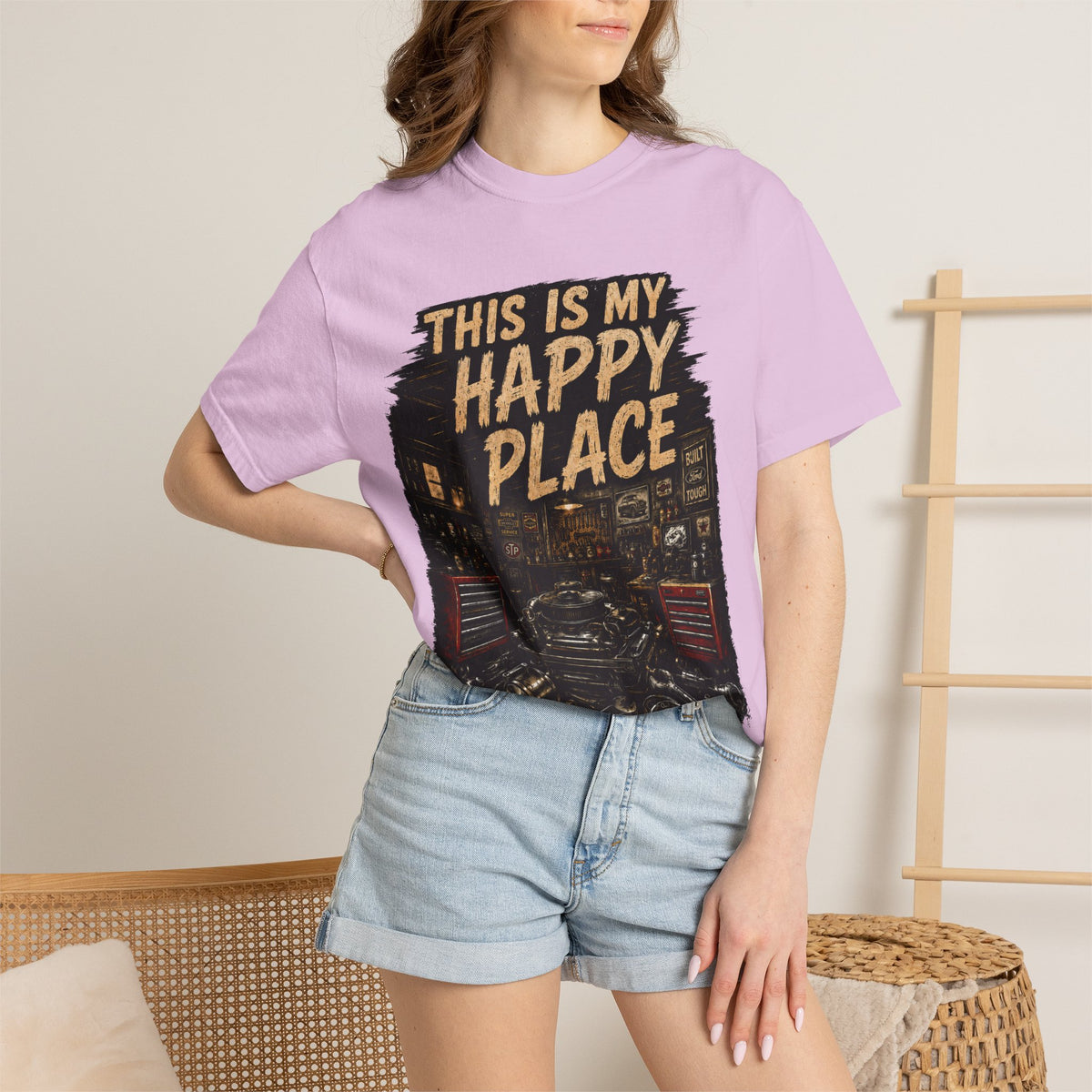 This Is My Happy Place Garage T-Shirt #11