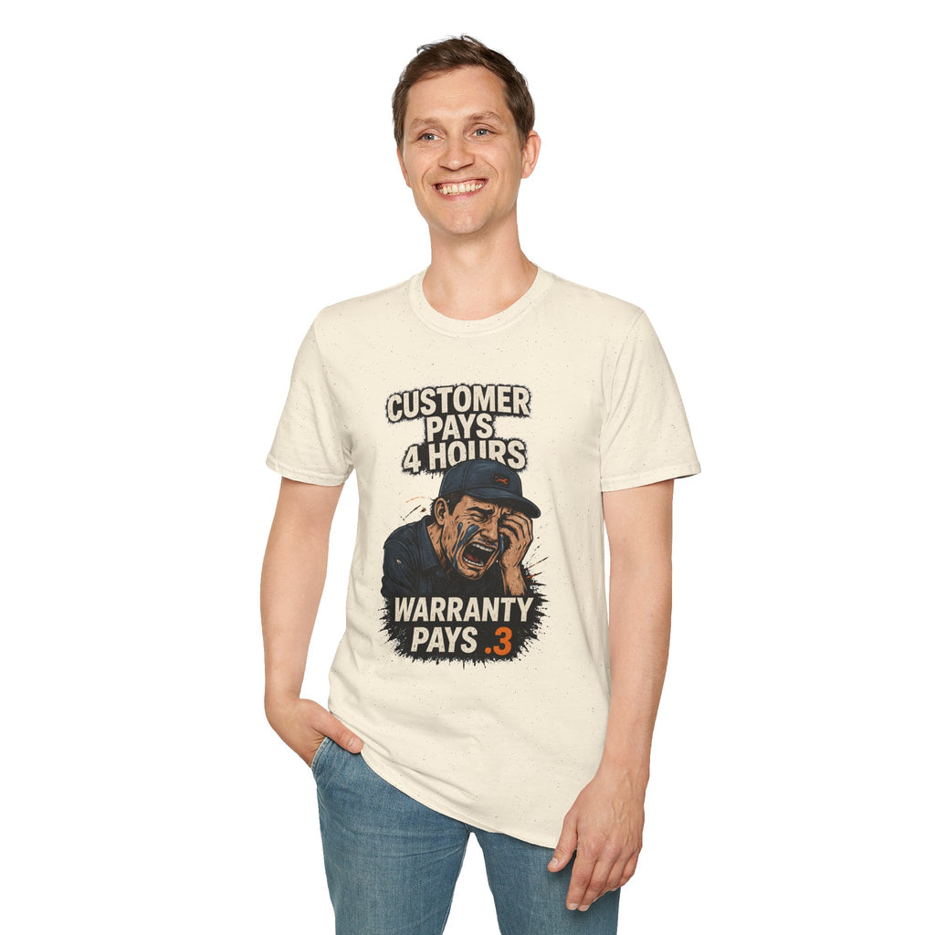 Customer Pay vs Shop Pay Soft Tshirt
