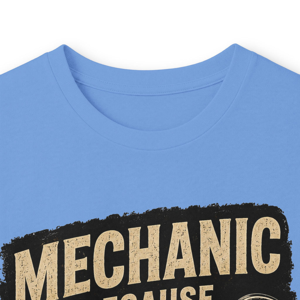 Mechanic Badass Long Sleeve Tee — 'Mechanic Because Badass Miracle Worker' Workshirt