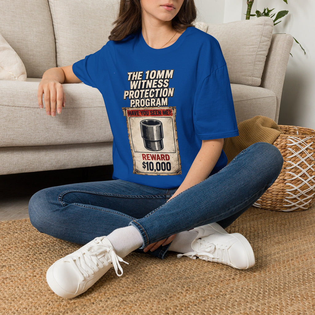 “The 10mm Witness Protection Program” Funny Graphic Tee-