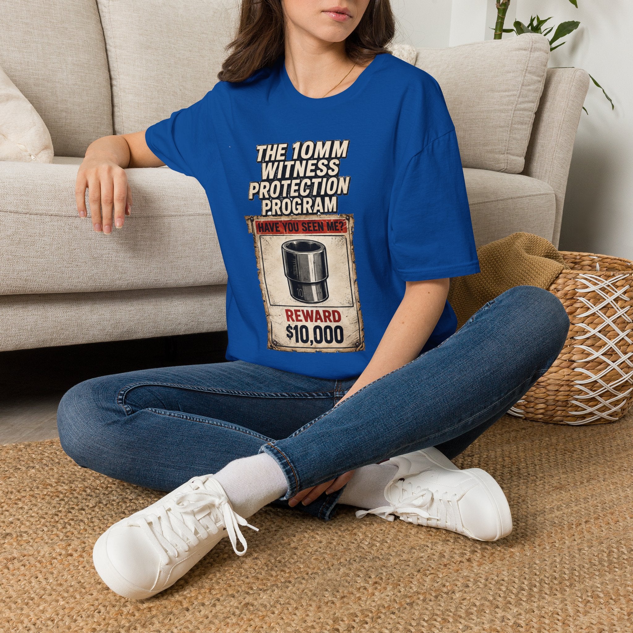 “The 10mm Witness Protection Program” Funny Graphic Tee-