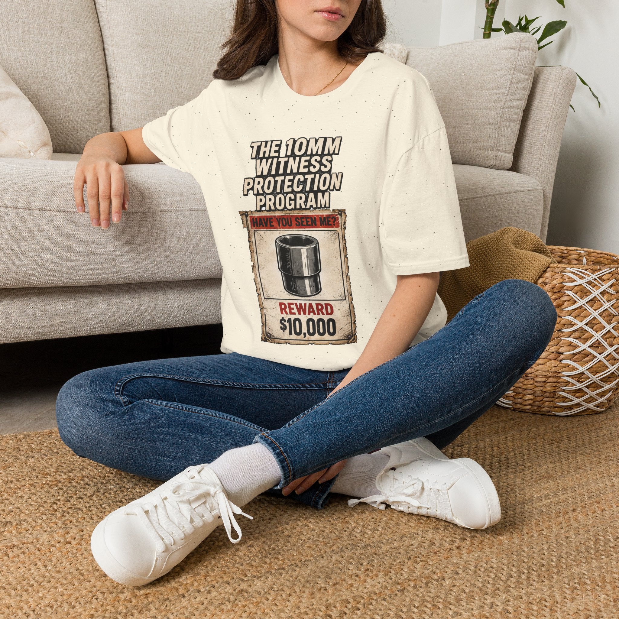 “The 10mm Witness Protection Program” Funny Graphic Tee-