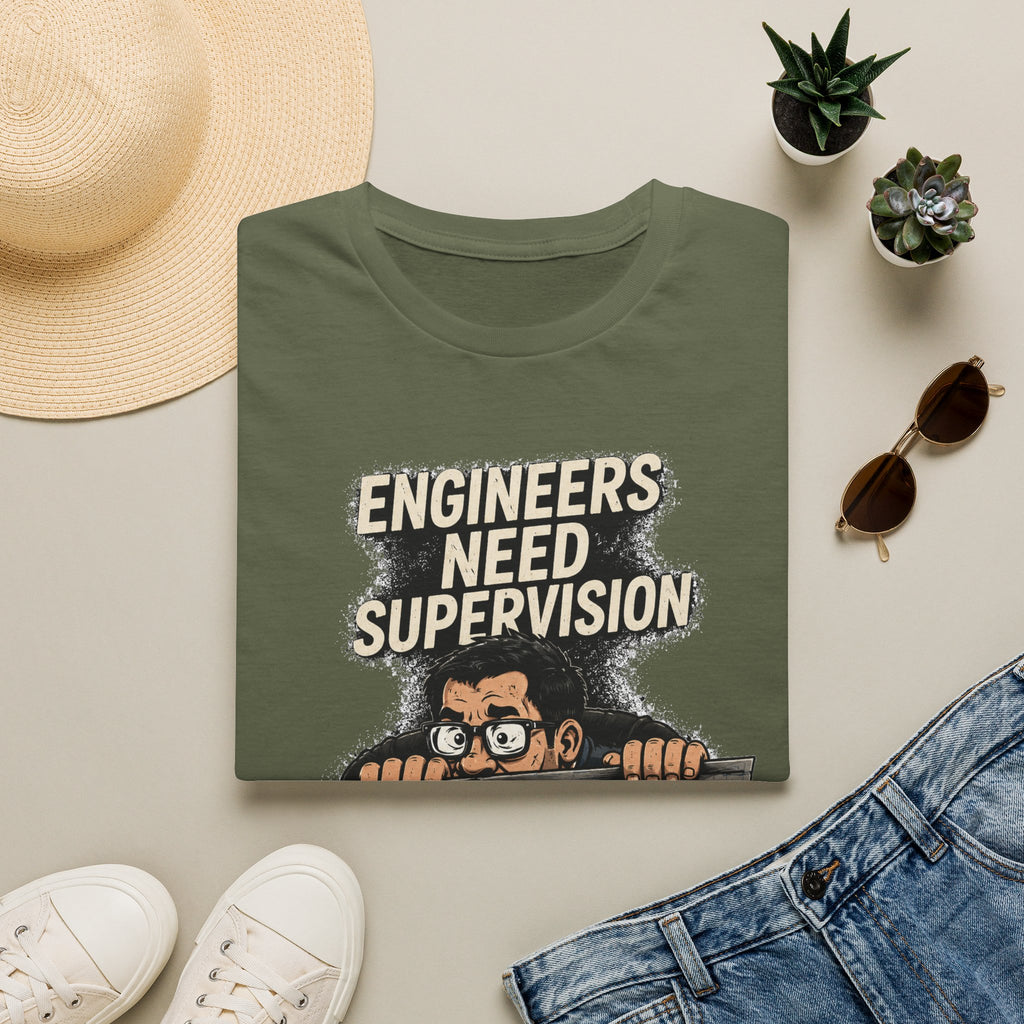 Engineers Need Supervision Soft Tshirt