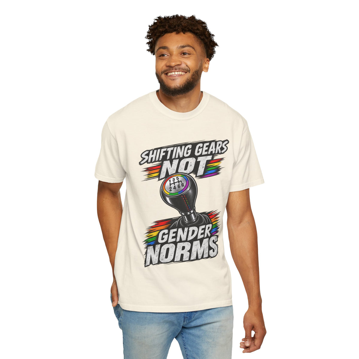 Shifting Gears Not Gender Norms T-Shirt