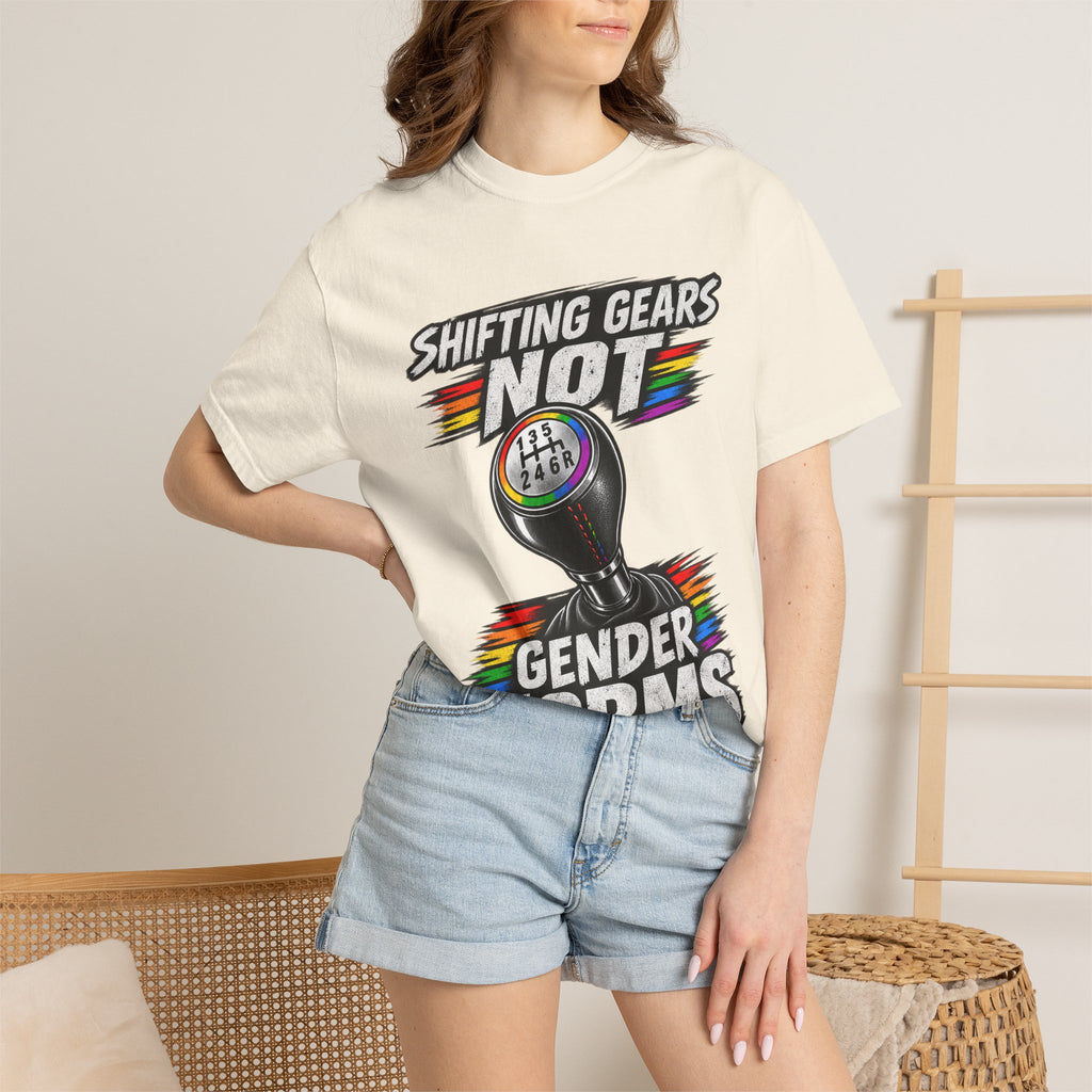 Shifting Gears Not Gender Norms T-Shirt
