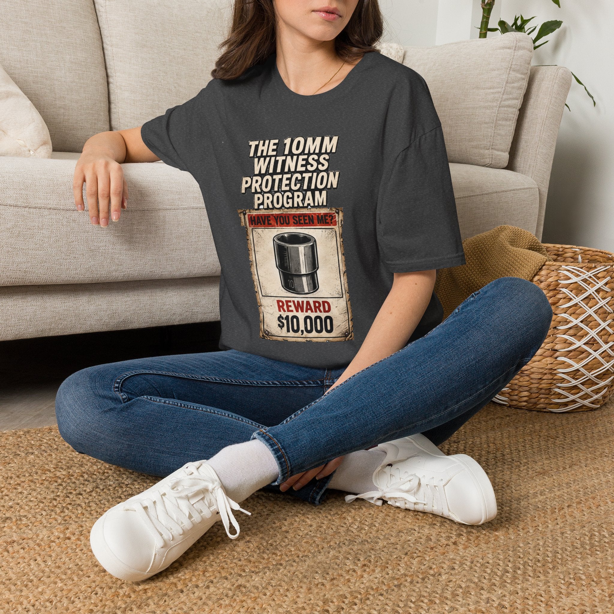 “The 10mm Witness Protection Program” Funny Graphic Tee-