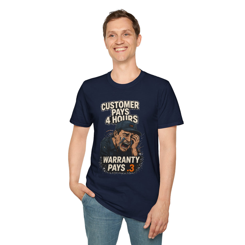 Customer Pay vs Shop Pay Soft Tshirt