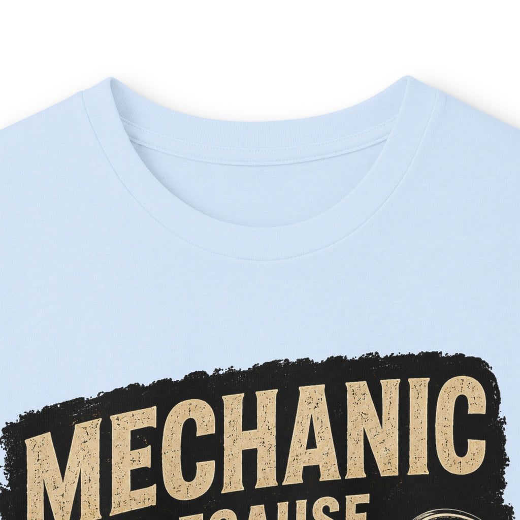 Mechanic Badass Long Sleeve Tee — 'Mechanic Because Badass Miracle Worker' Workshirt