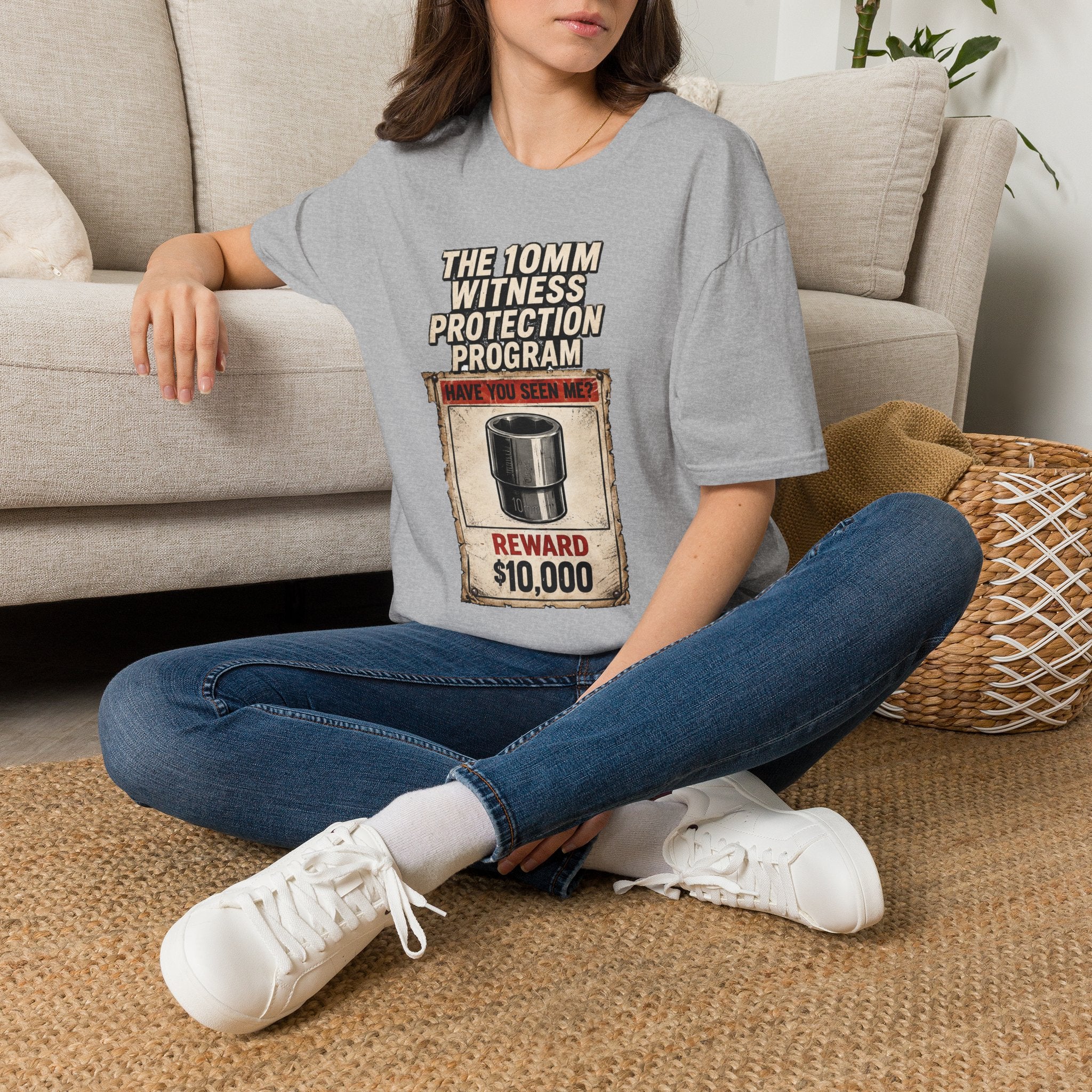 “The 10mm Witness Protection Program” Funny Graphic Tee-