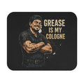Mechanic Mouse Pad – "Grease Is My Cologne" Desk Mat for Car Lovers & Garage Pros