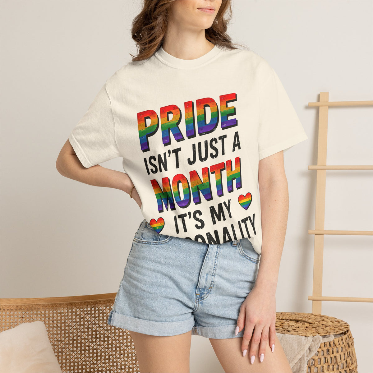 Pride Isn’t Just a Month Tee — Rainbow LGBTQ+ Pride T-Shirt