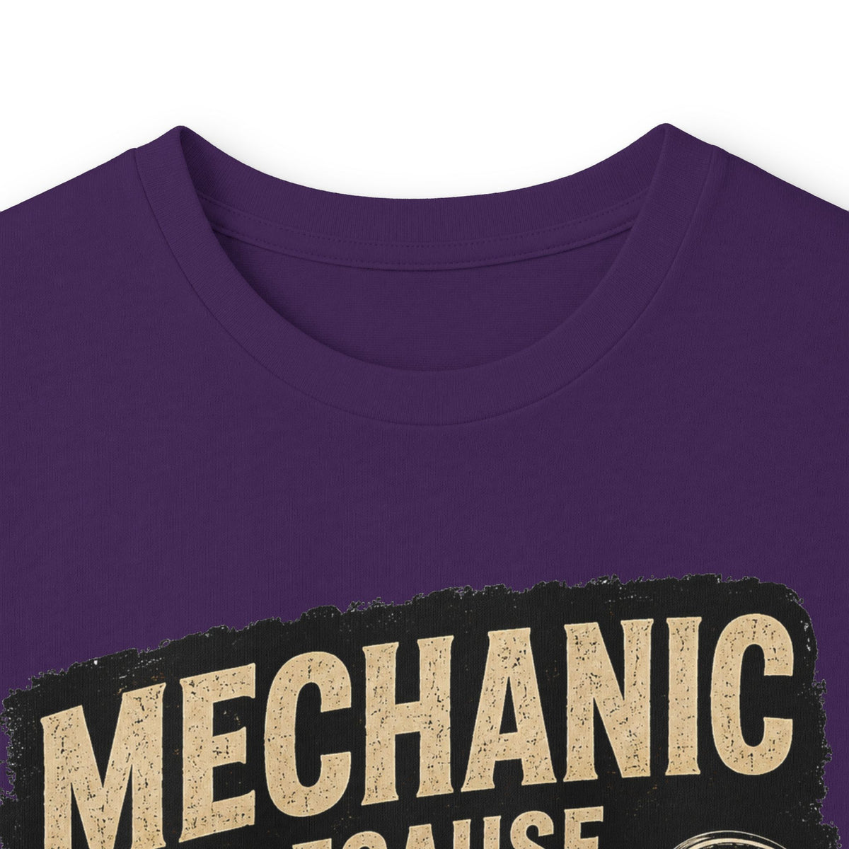 Mechanic Badass Long Sleeve Tee — 'Mechanic Because Badass Miracle Worker' Workshirt