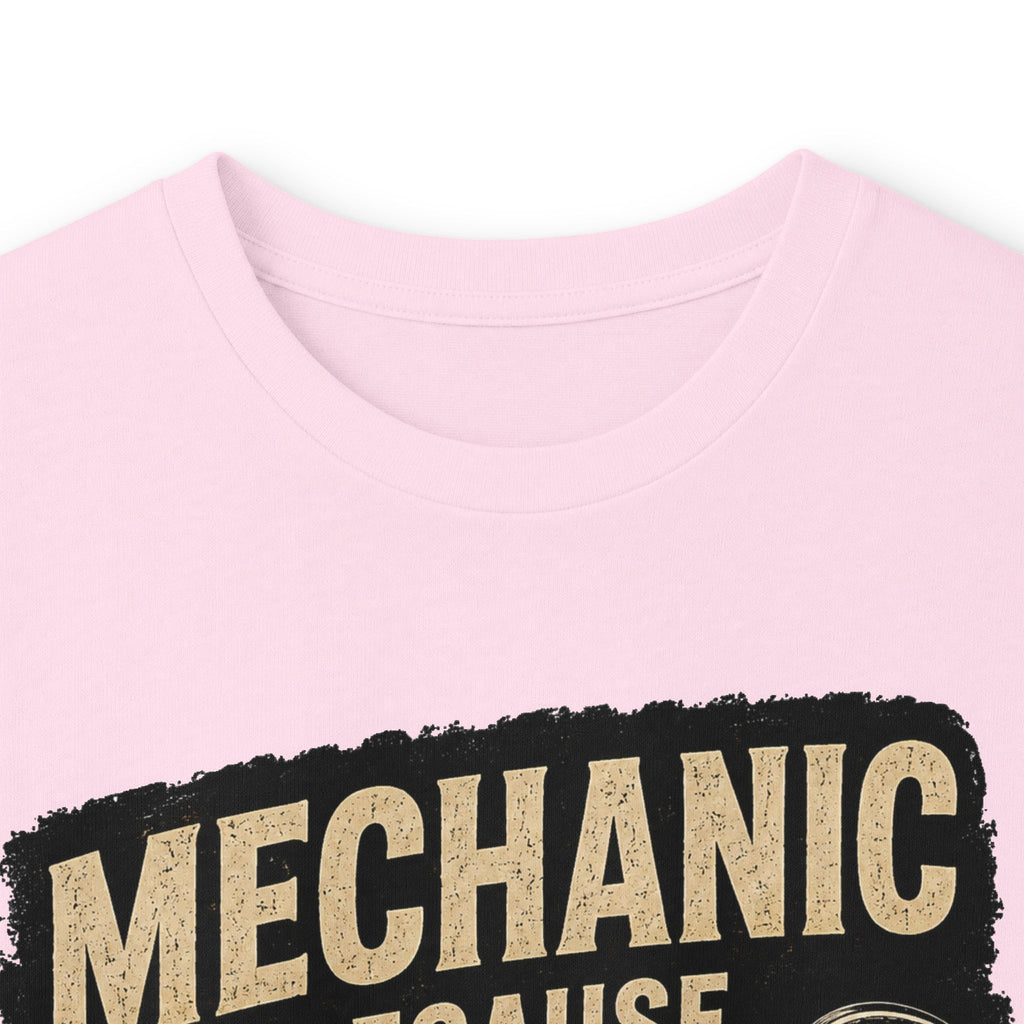 Mechanic Badass Long Sleeve Tee — 'Mechanic Because Badass Miracle Worker' Workshirt