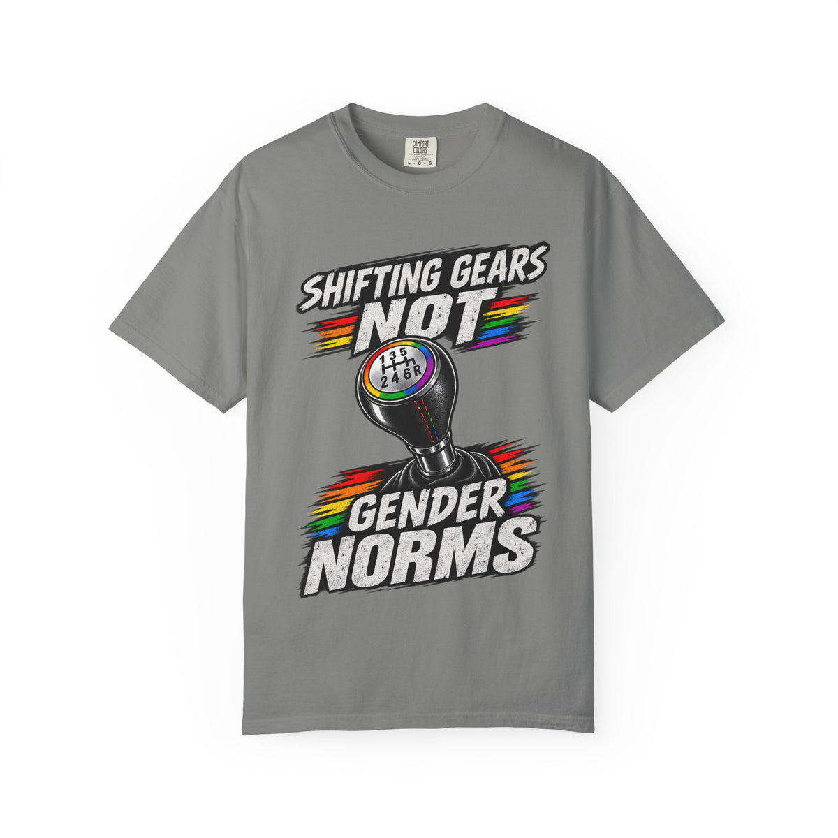 Shifting Gears Not Gender Norms T-Shirt