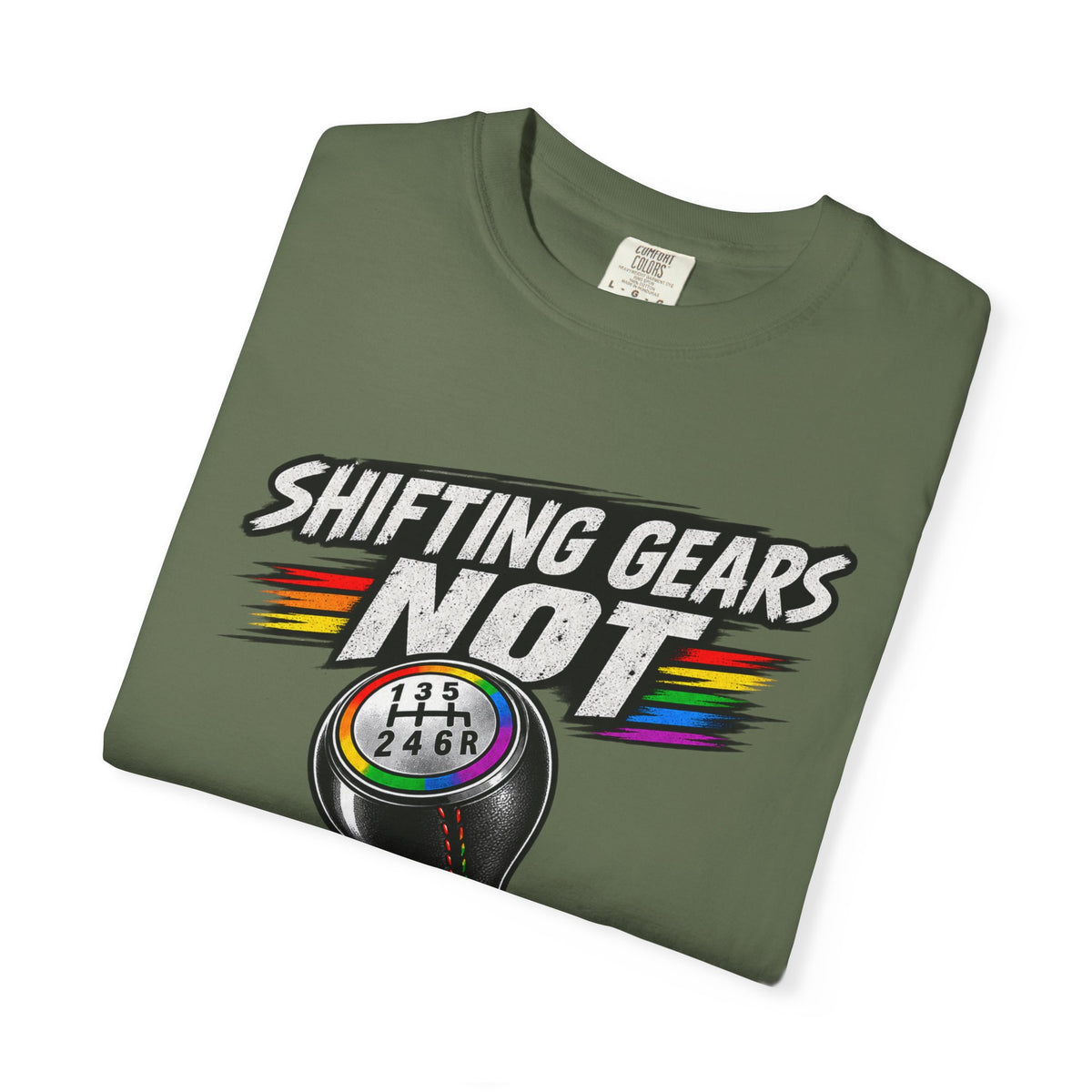 Shifting Gears Not Gender Norms T-Shirt