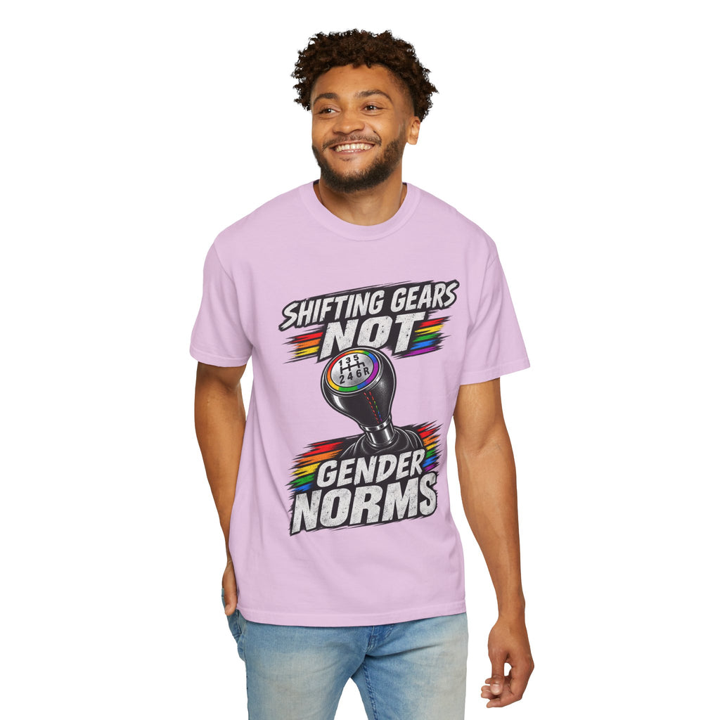 Shifting Gears Not Gender Norms T-Shirt