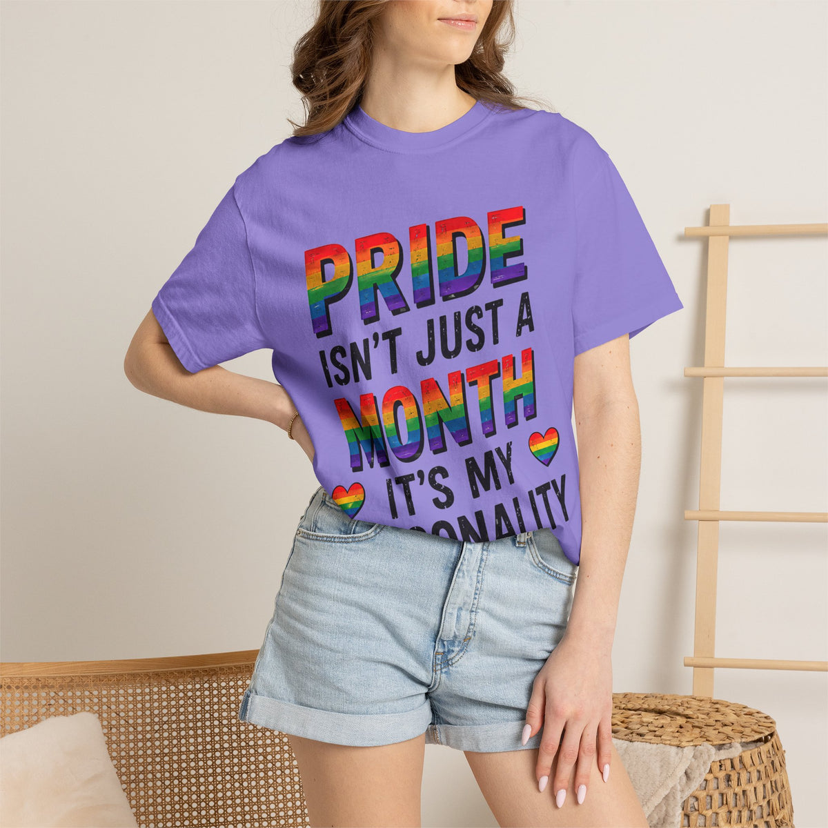 Pride Isn’t Just a Month Tee — Rainbow LGBTQ+ Pride T-Shirt