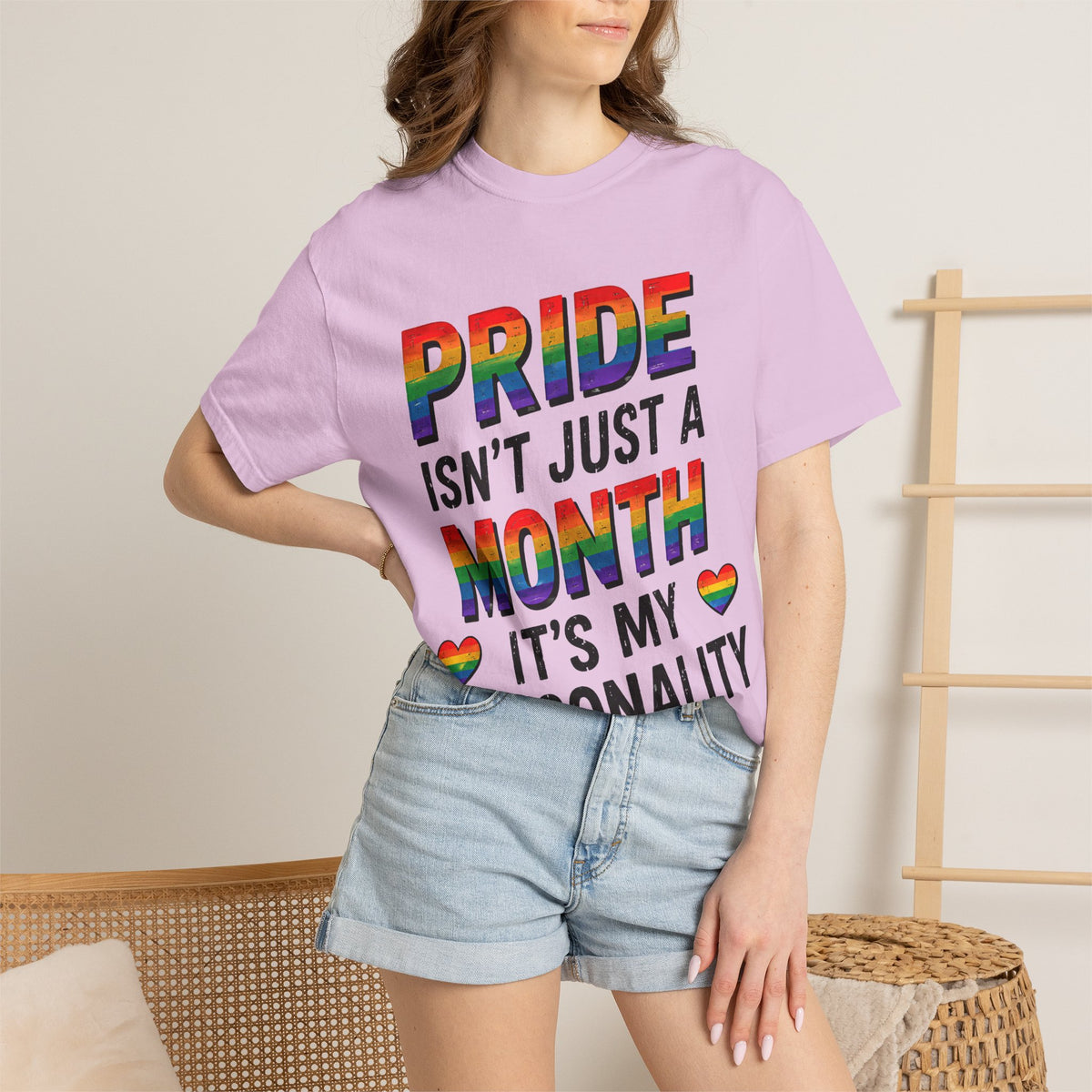 Pride Isn’t Just a Month Tee — Rainbow LGBTQ+ Pride T-Shirt