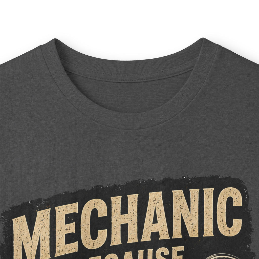 Mechanic Badass Long Sleeve Tee — 'Mechanic Because Badass Miracle Worker' Workshirt