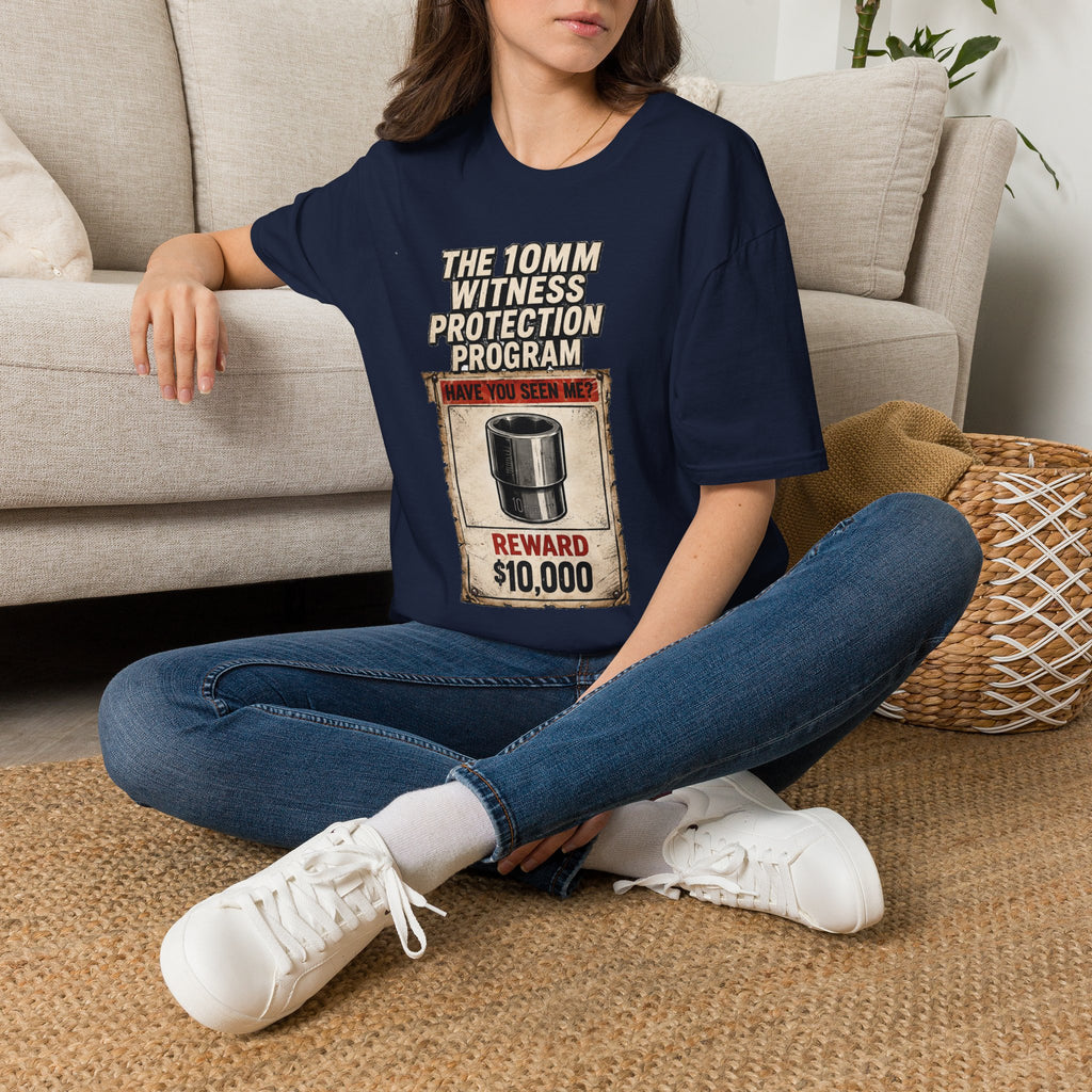 “The 10mm Witness Protection Program” Funny Graphic Tee-