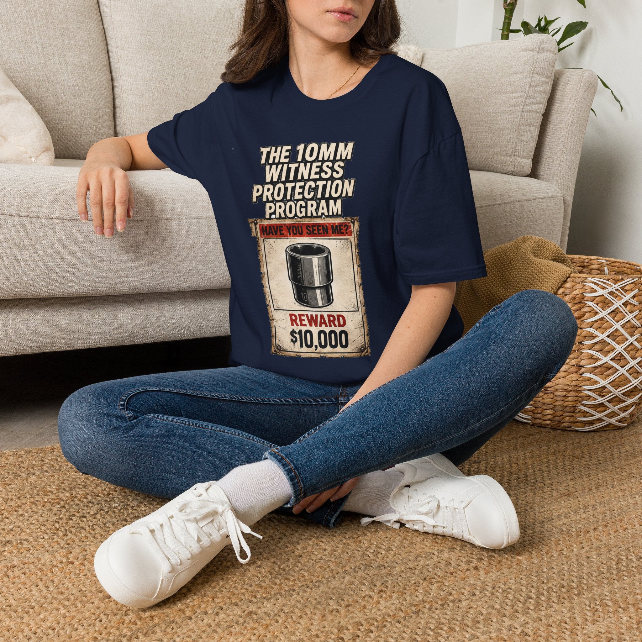 “The 10mm Witness Protection Program” Funny Graphic Tee-