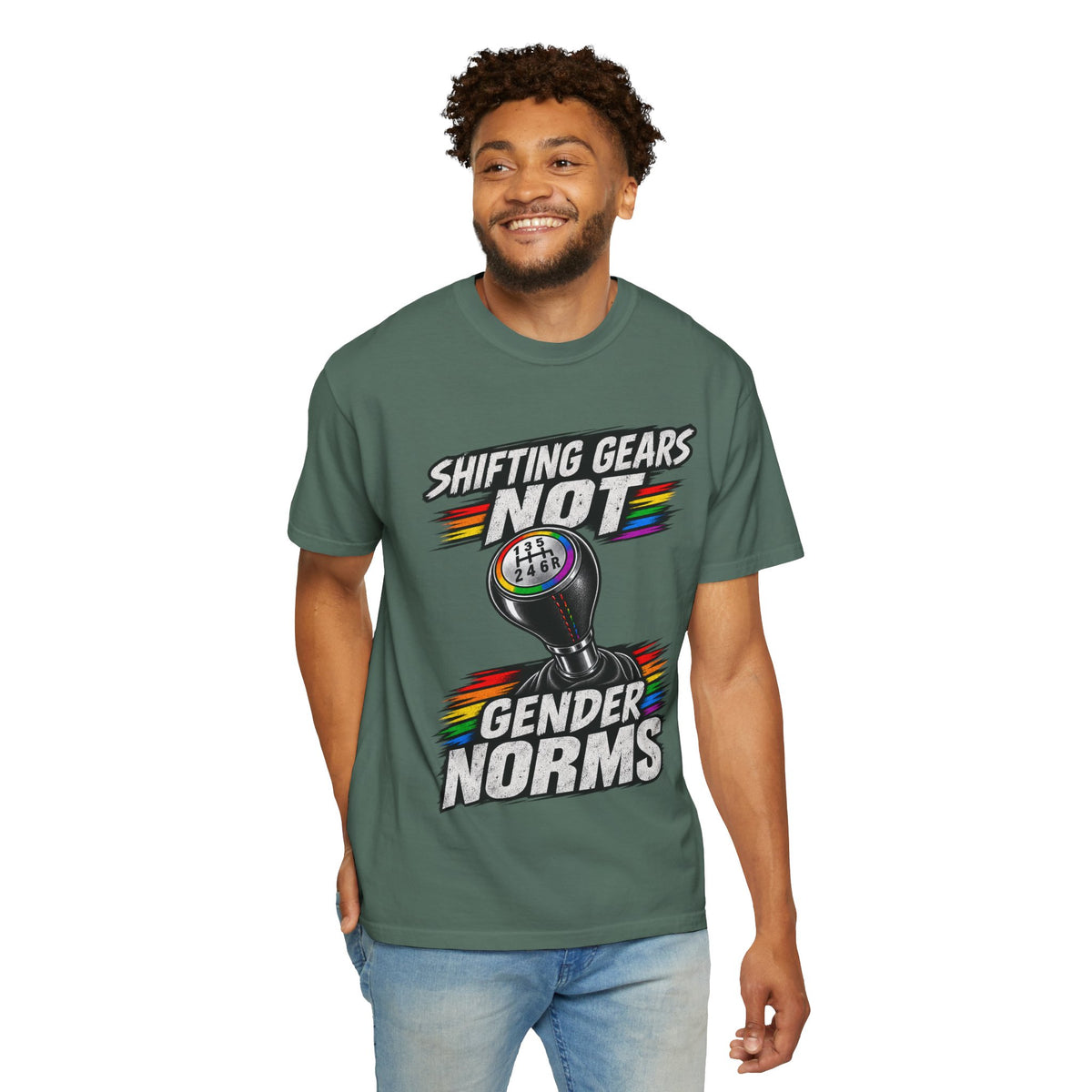 Shifting Gears Not Gender Norms T-Shirt