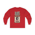 Long Sleeve Tee — “10mm Witness Protection Program” Wanted Poster Design